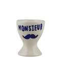 Coquetier en céramique Monsieur de la marque Atelier Pistache