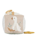 Cube d'activités en tissu doux Little Dutch pour nouveau-né.