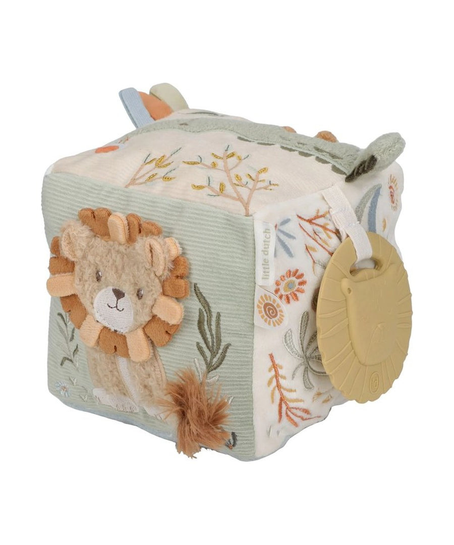 Cube d'activités pour bébé de la collection Safari Friends de la marque Little Dutch