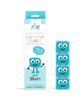 Coffret de quatre cubes lumineux de bain Blair bleus Glo Pals