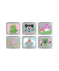 Lot de six cubes lumineux de bain Contes de fées Glo Pals