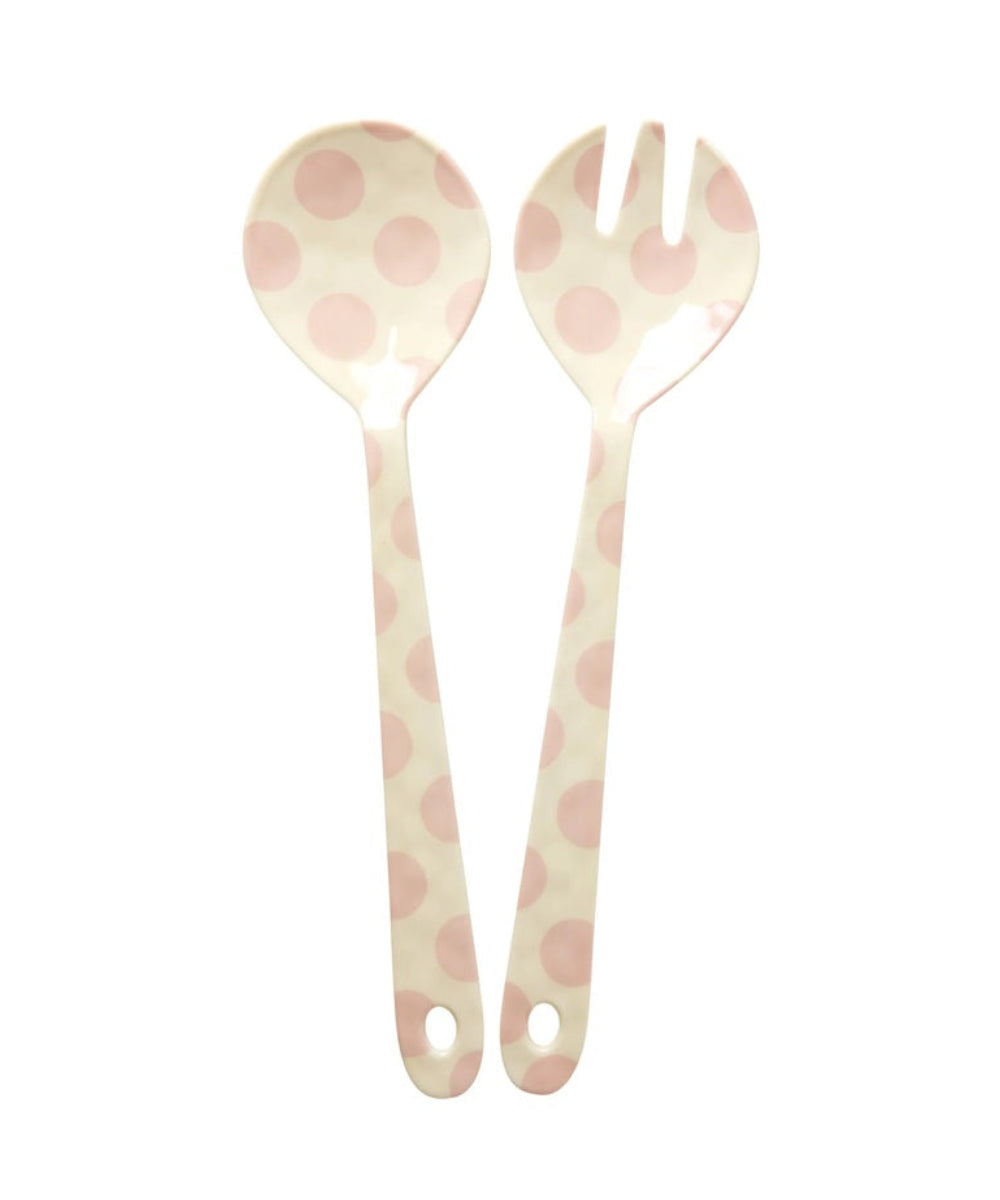 Cuillères à Salade pois rose de la marque Rice