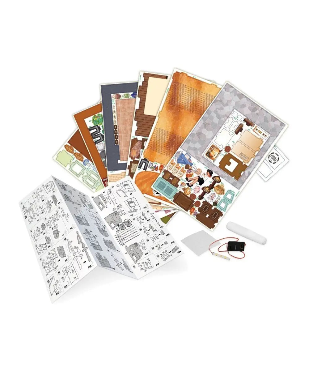 Diorama boulangerie Buki détail produit sur fond clair