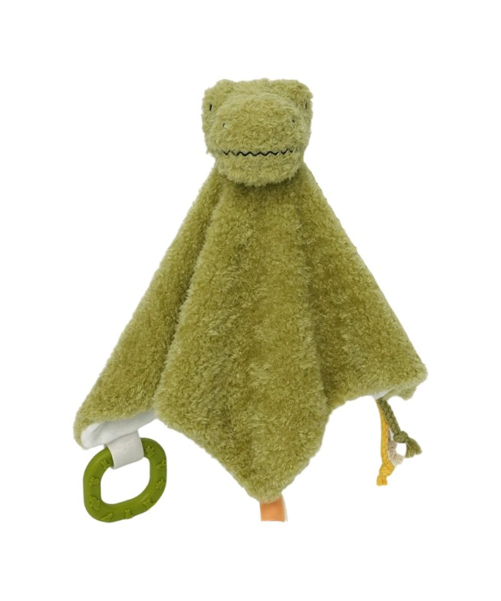 Doudou - Rex le Tyrannosaure de la marque Little Big Friends, sur fond blanc