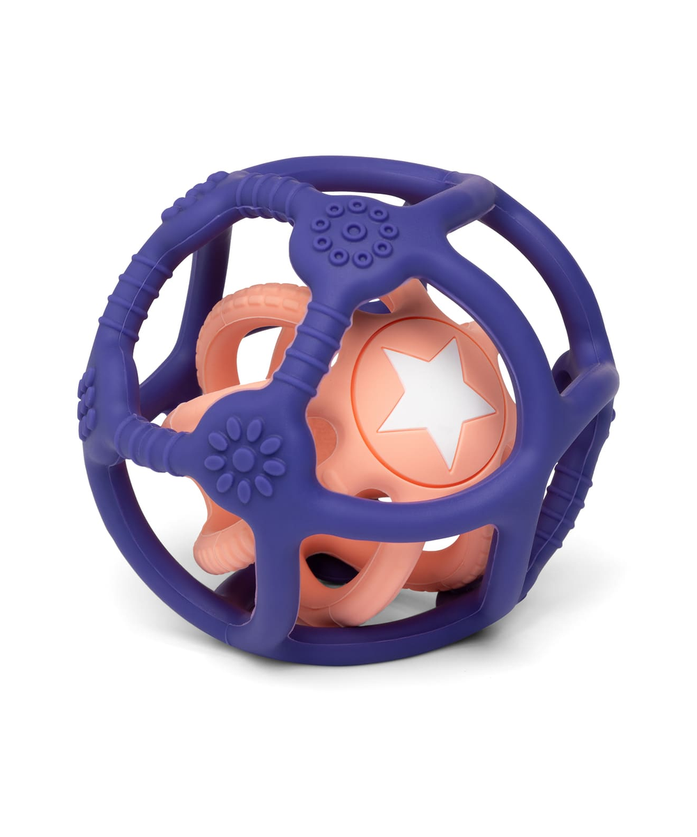Duo de balles sensorielles bleu et rose de Little L