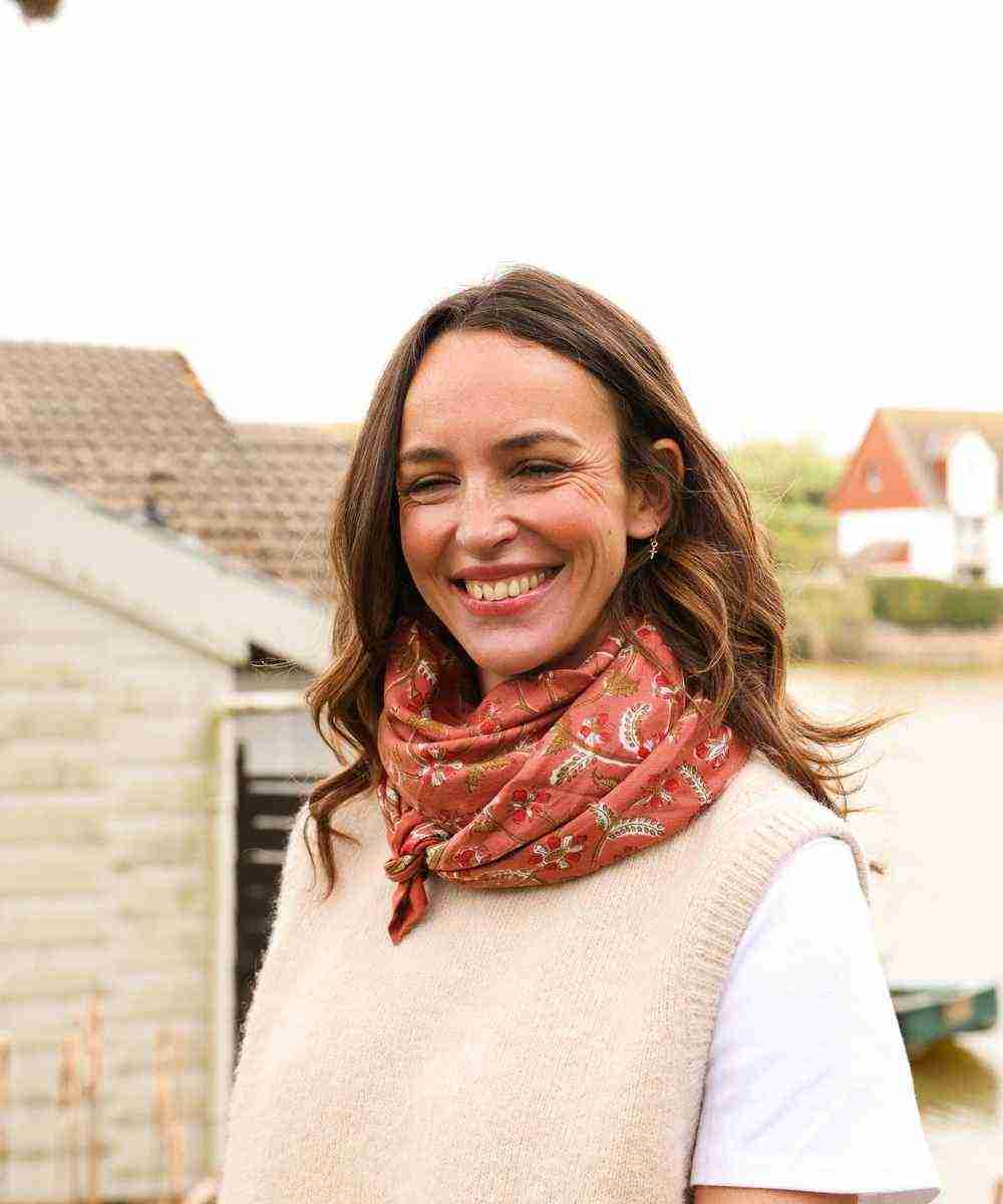 Foulard Indien Thane Nude | So Family So Family Merci Léonie