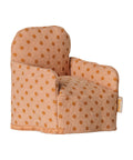 Fauteuil pour Souris - À Pois Maileg, vue principale sur fond blanc