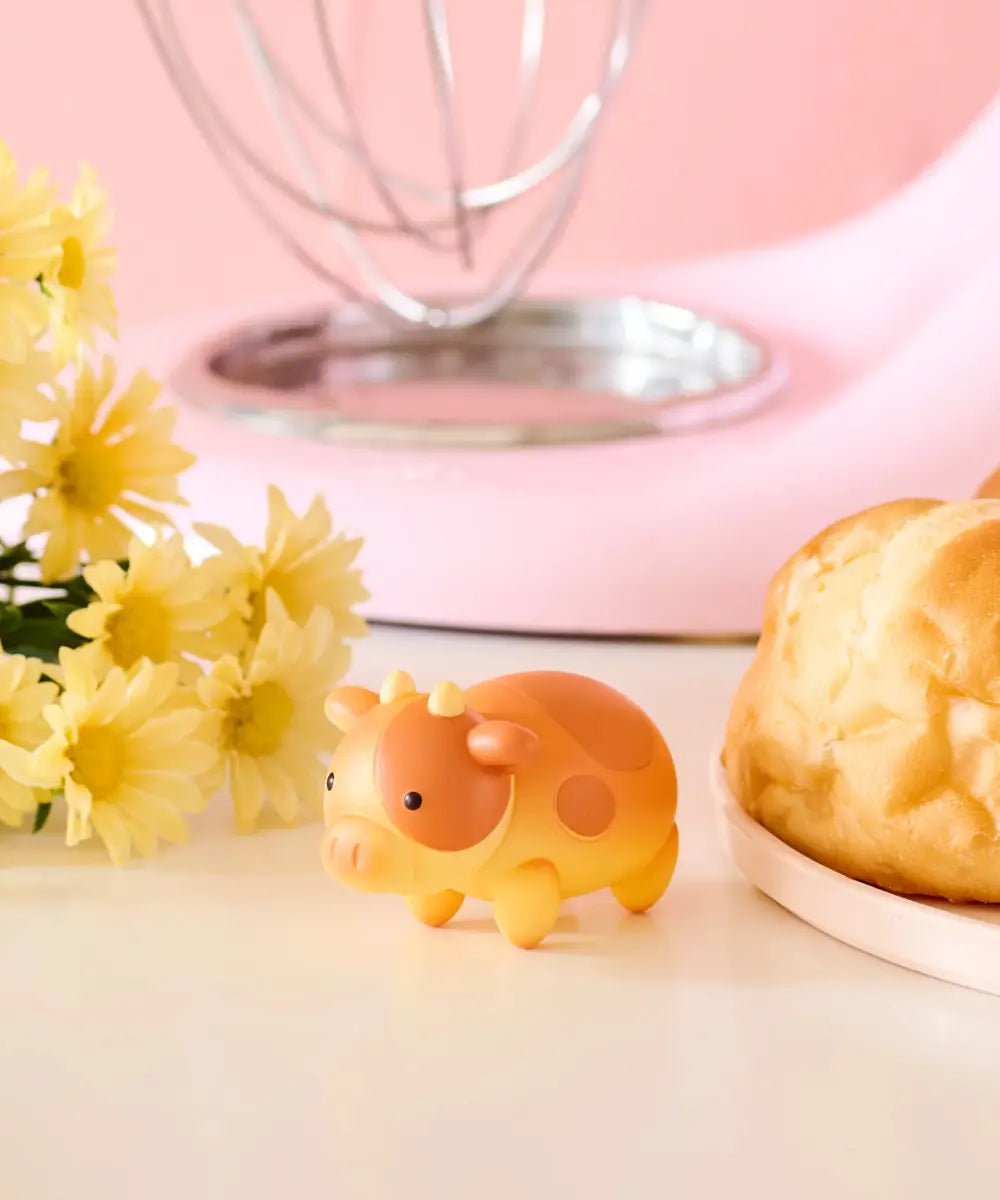Mini figurine mystère surprise en plastique de la collection Animal Bakery Série 3 en forme de petit animal gourmand