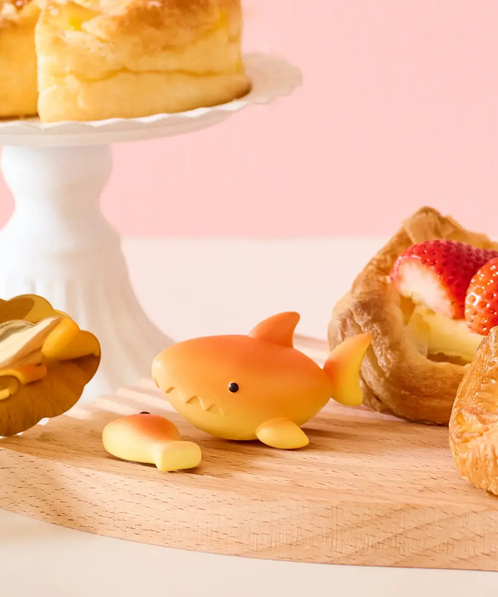 Mini figurine mystère surprise en plastique de la collection Animal Bakery Série 3 en forme de petit animal gourmand