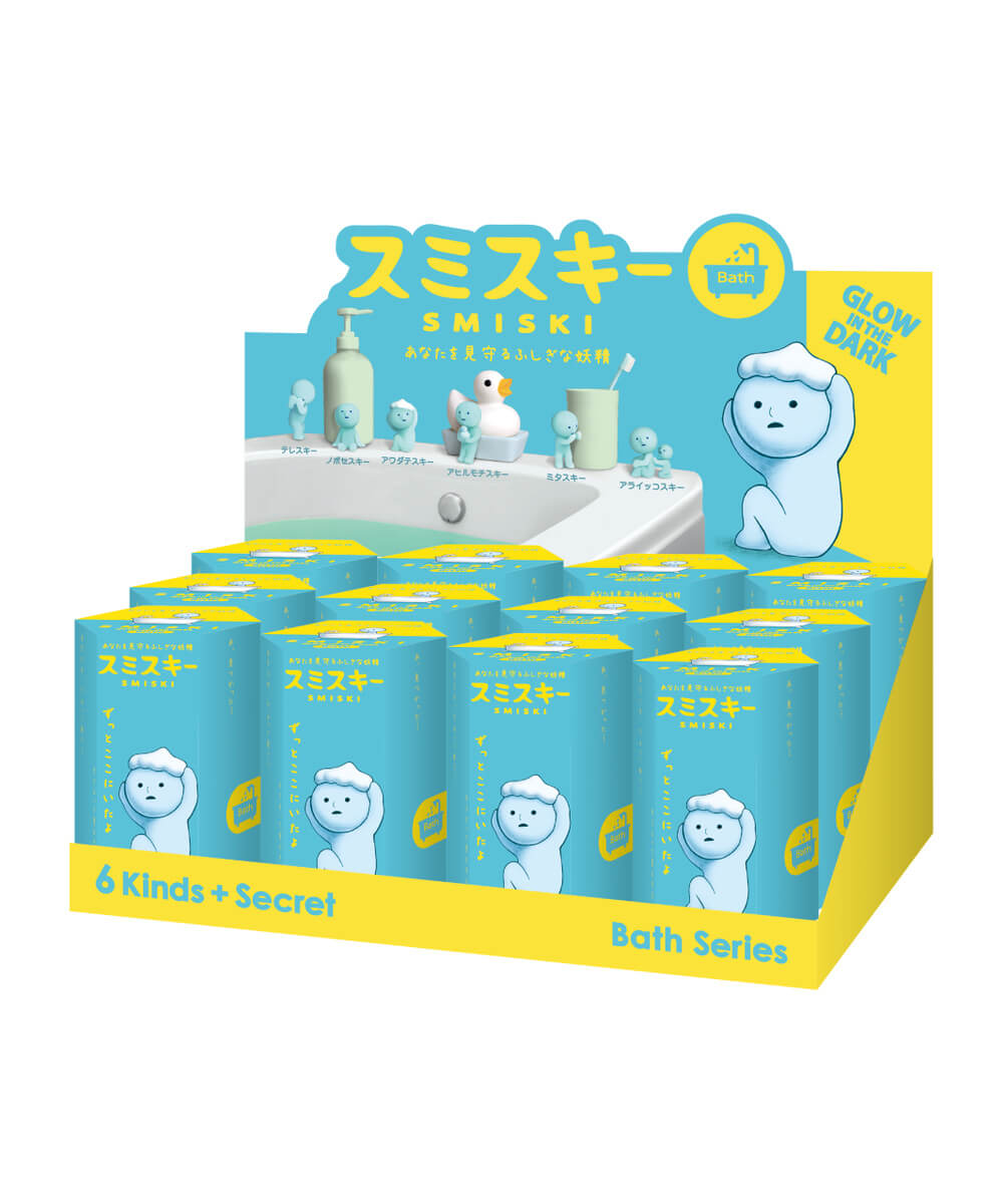 Boîte présentoir de la série Smiski Bath