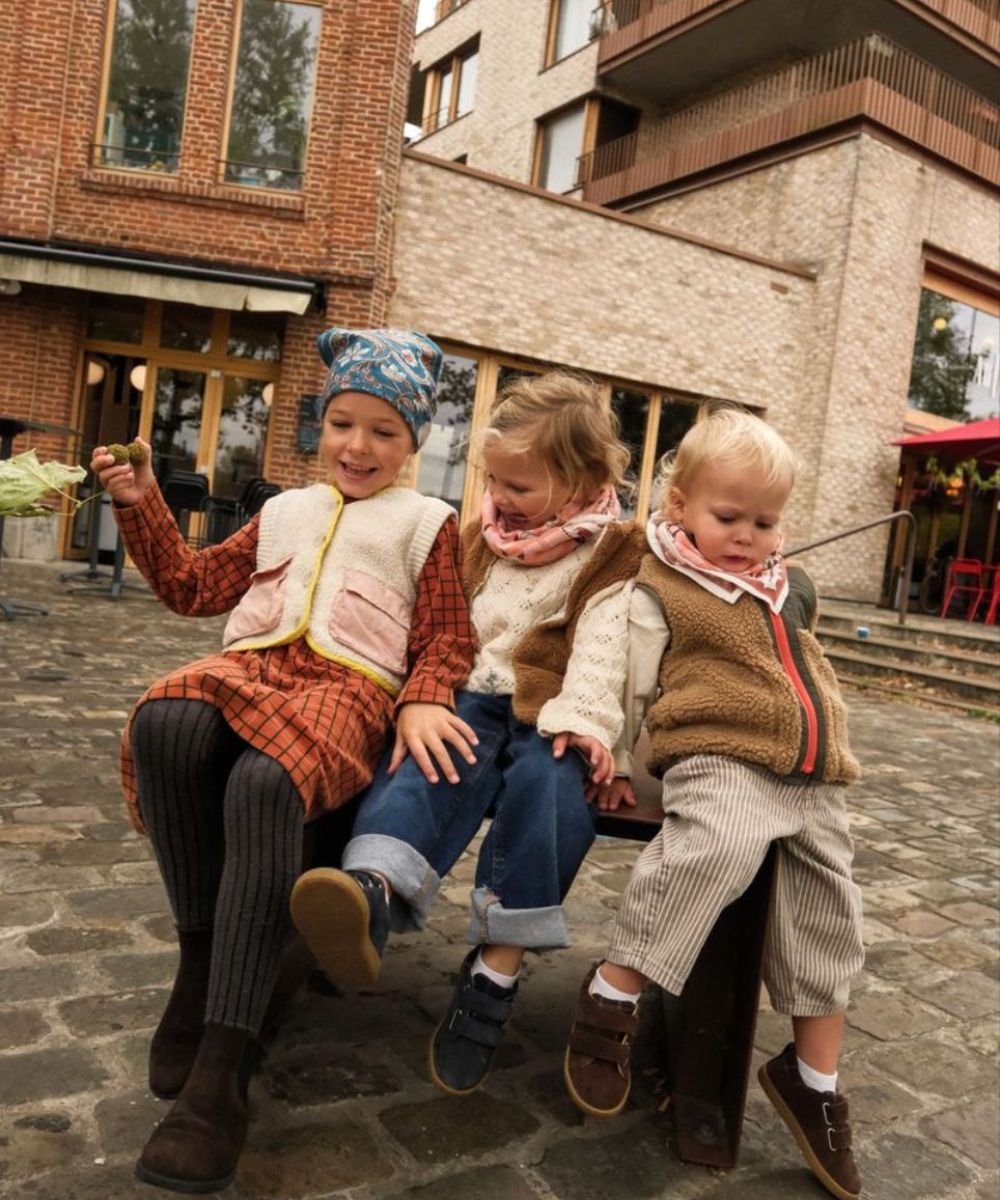 Foulard Indien Chennai Sable de la marque So Family