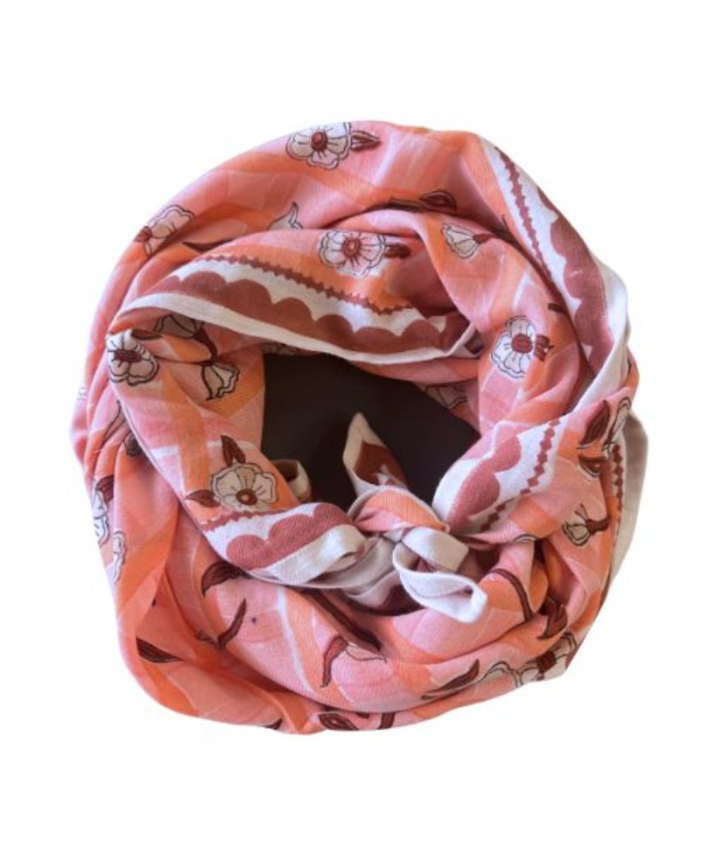 Foulard Indien Chennai Sable de la marque So Family