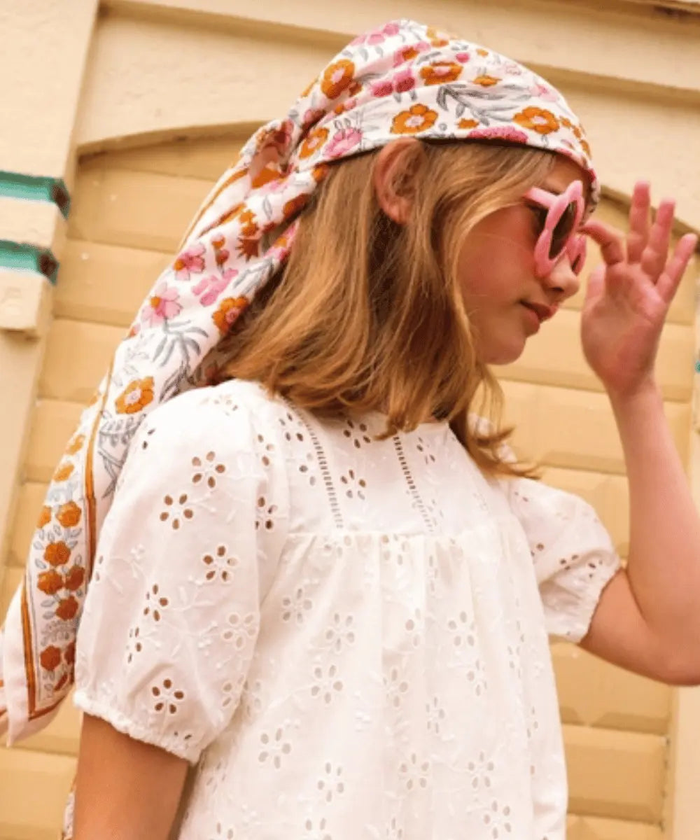 Foulard indien Dheli Azur de la marque So Family