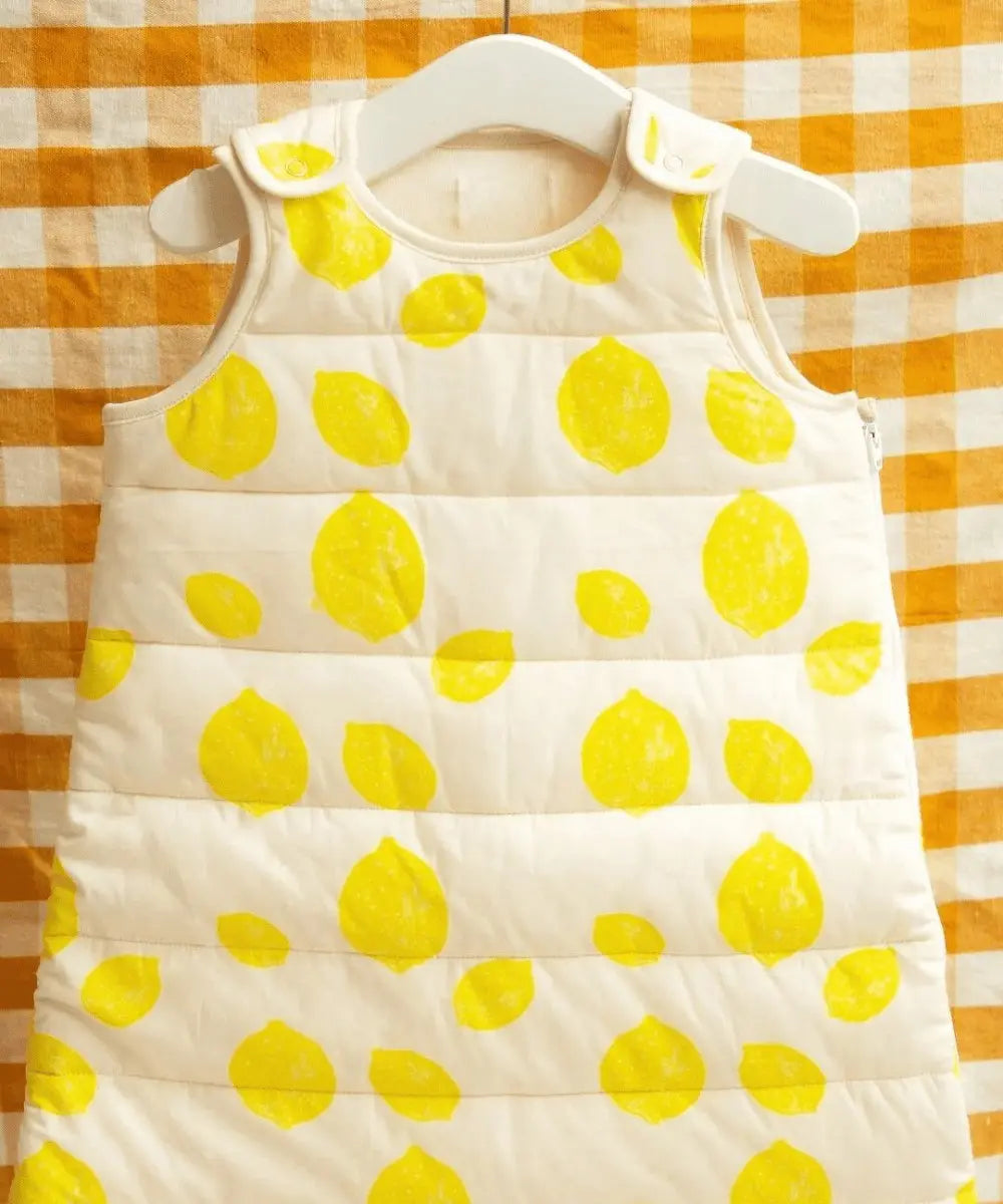Gigoteuse en coton biologique Citrons