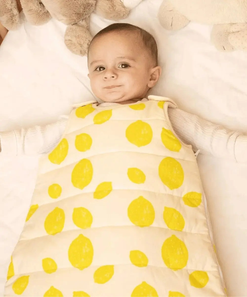 Gigoteuse en coton biologique Citrons