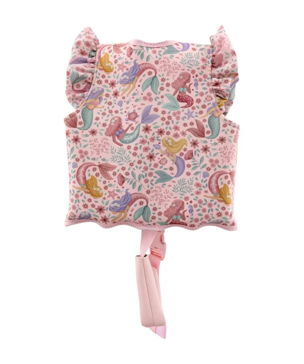 Gilet flotteur pour enfant Rose Dreamy Mermaid de la marque Little Dutch