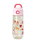 Gourde enfant ABC rose - 550 ml de Rice sur fond blanc