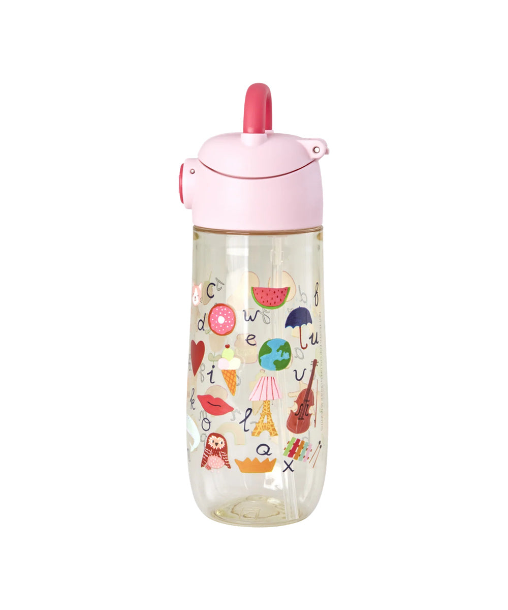 Gourde enfant ABC rose - 550 ml de Rice en situation