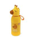 Gourde isotherme enfant Girafe jaune Rex London sur fond blanc