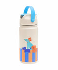 Gourde isotherme pour enfant en acier inoxydable avec des chiens colorés en motif et de la marque Cotton Cloud