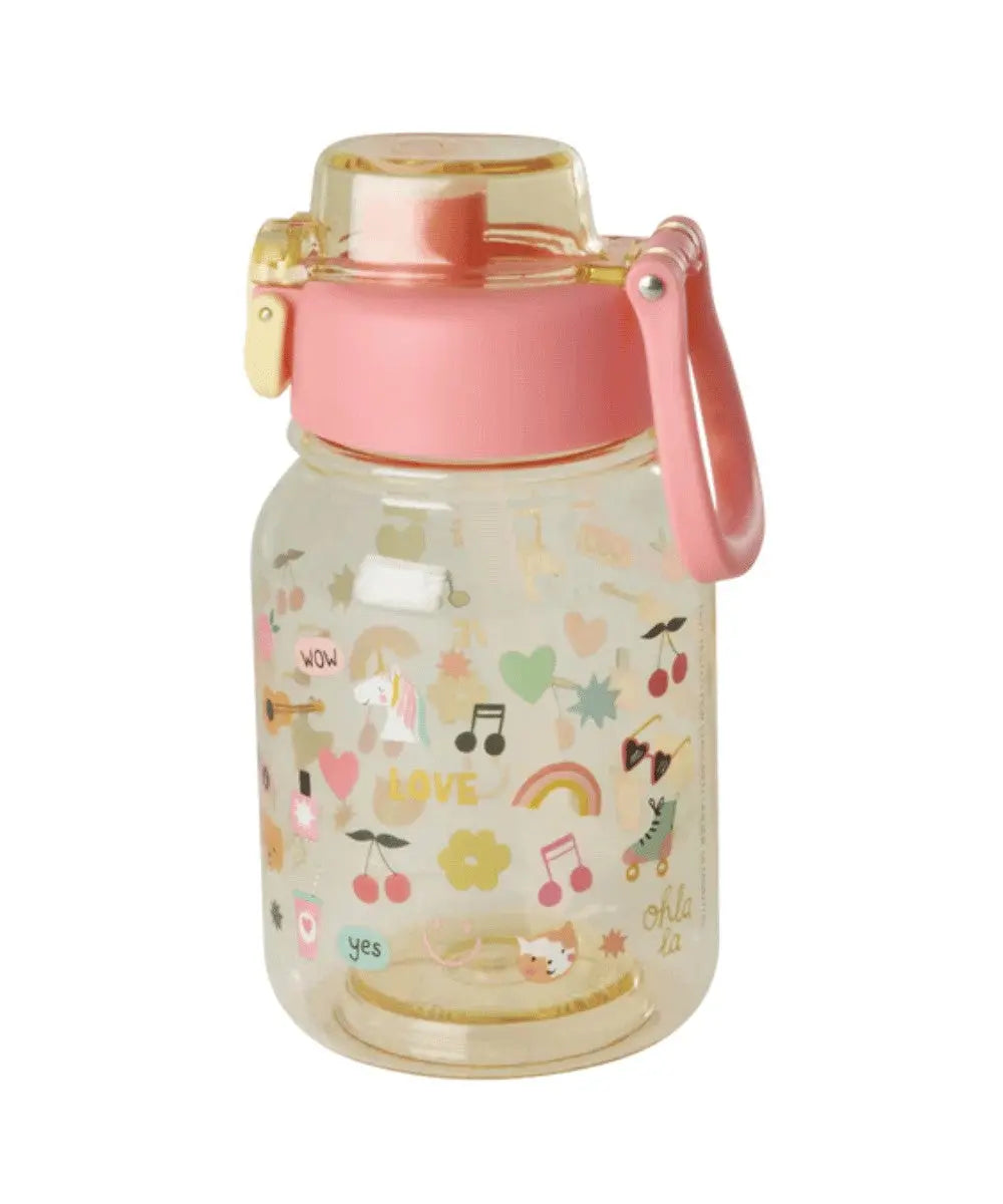 Gourde pour enfant Licornes de la marque Rice sur fond blanc