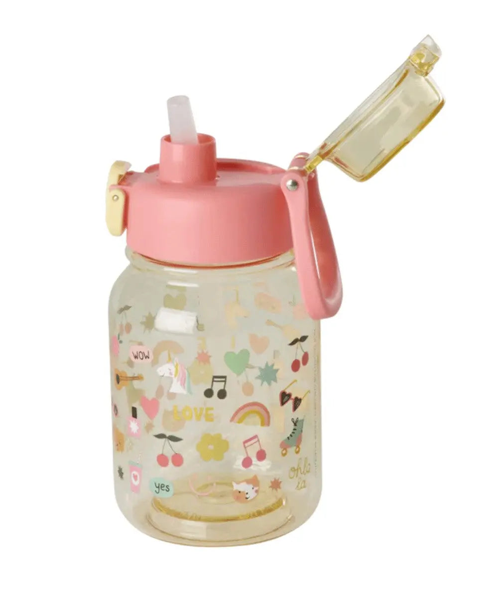 Gourde pour enfant Licornes de la marque Rice sur un fond blanc