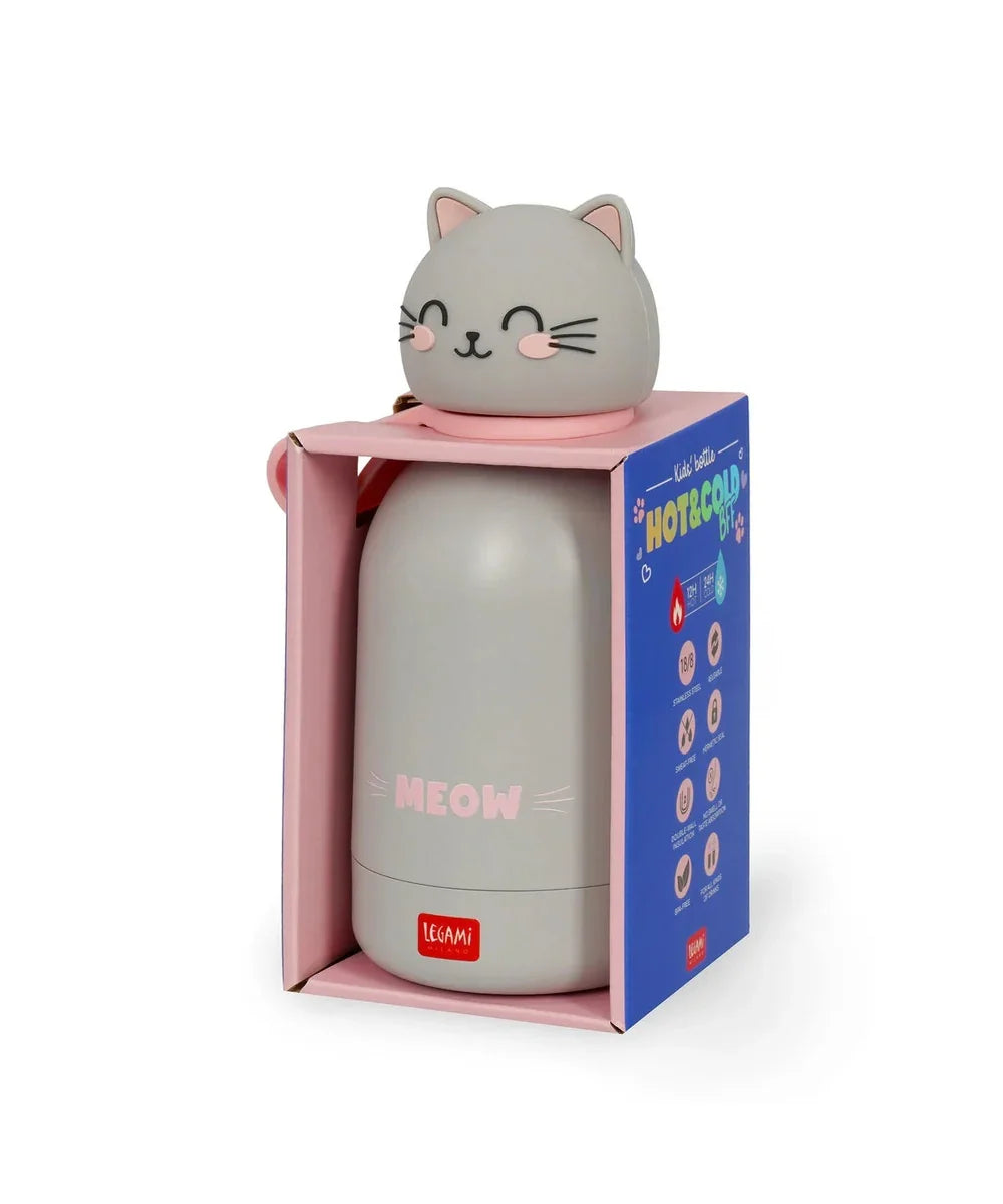 Gourde Thermique pour Enfant - Kitty - Hot&Cold BFF Legami