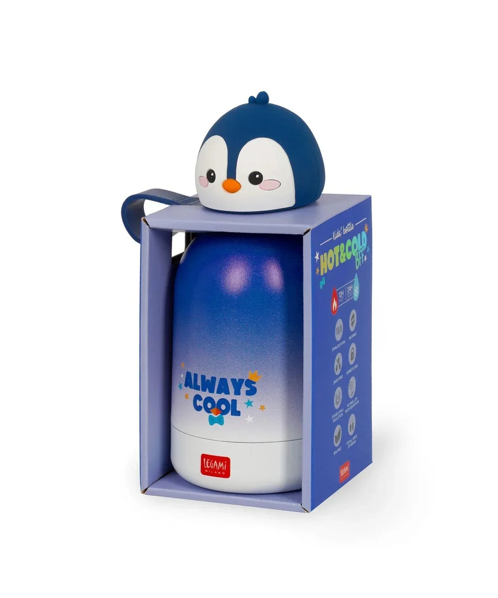 Gourde Thermique pour Enfant - Penguin - Hot&Cold BFF Legami