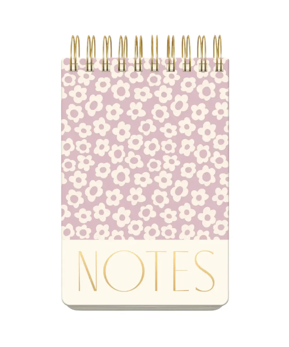 Grand Bloc-notes à spirtales Groovy Lilas de la marque Designworks