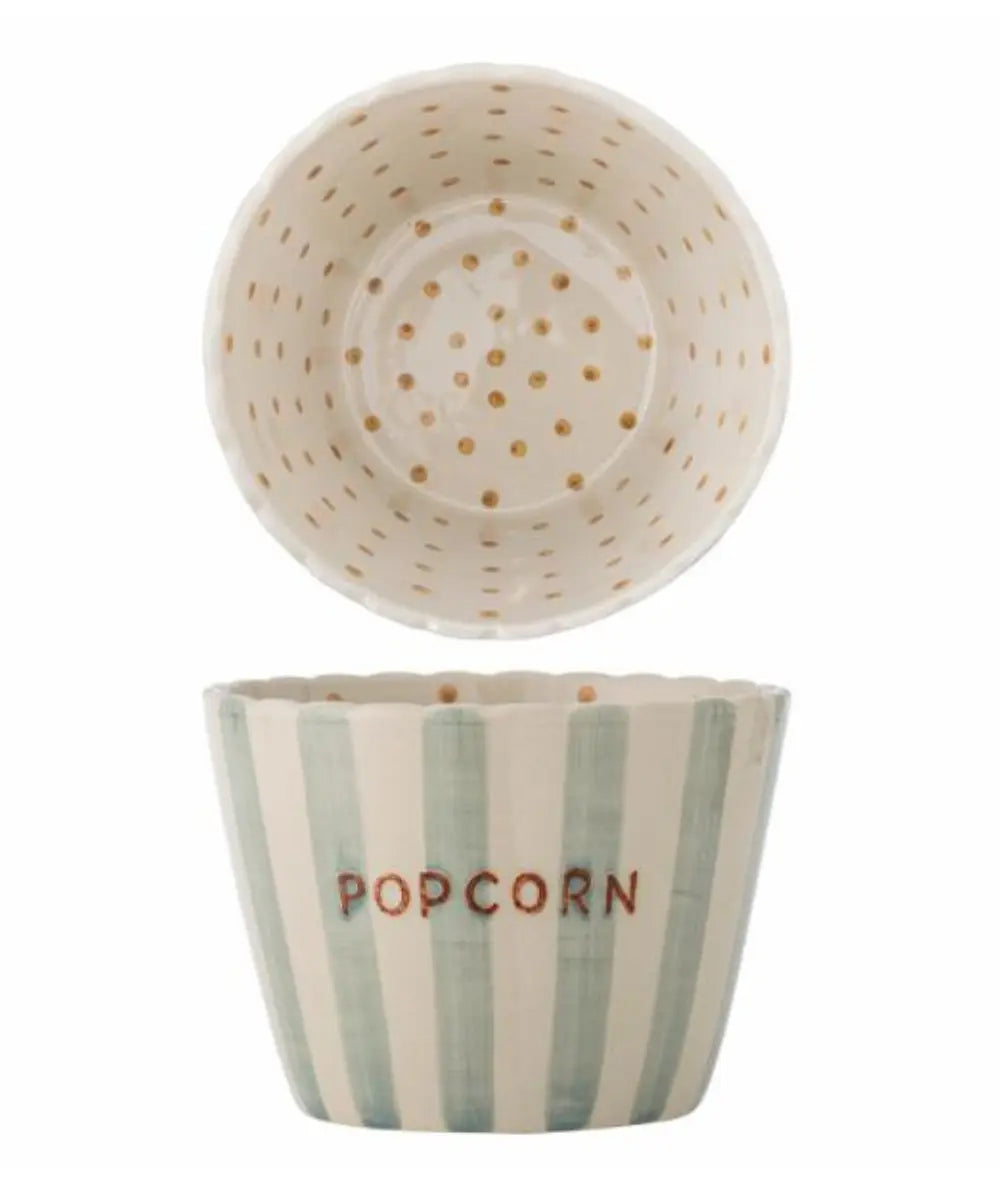 Grand bol en grès Pop-Corn | Bloomingville