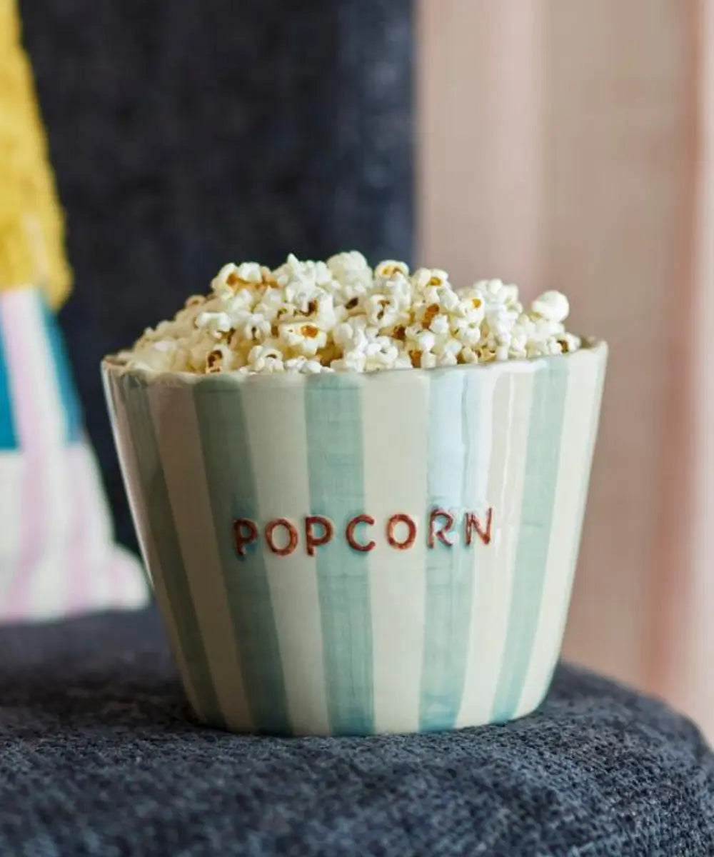 Grand bol en grès Pop-Corn | Bloomingville