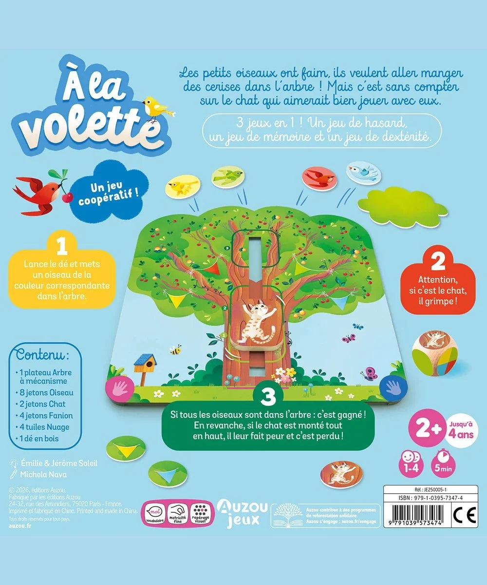 Gros plan en situation de Grand jeu - à la volette de la marque Auzou