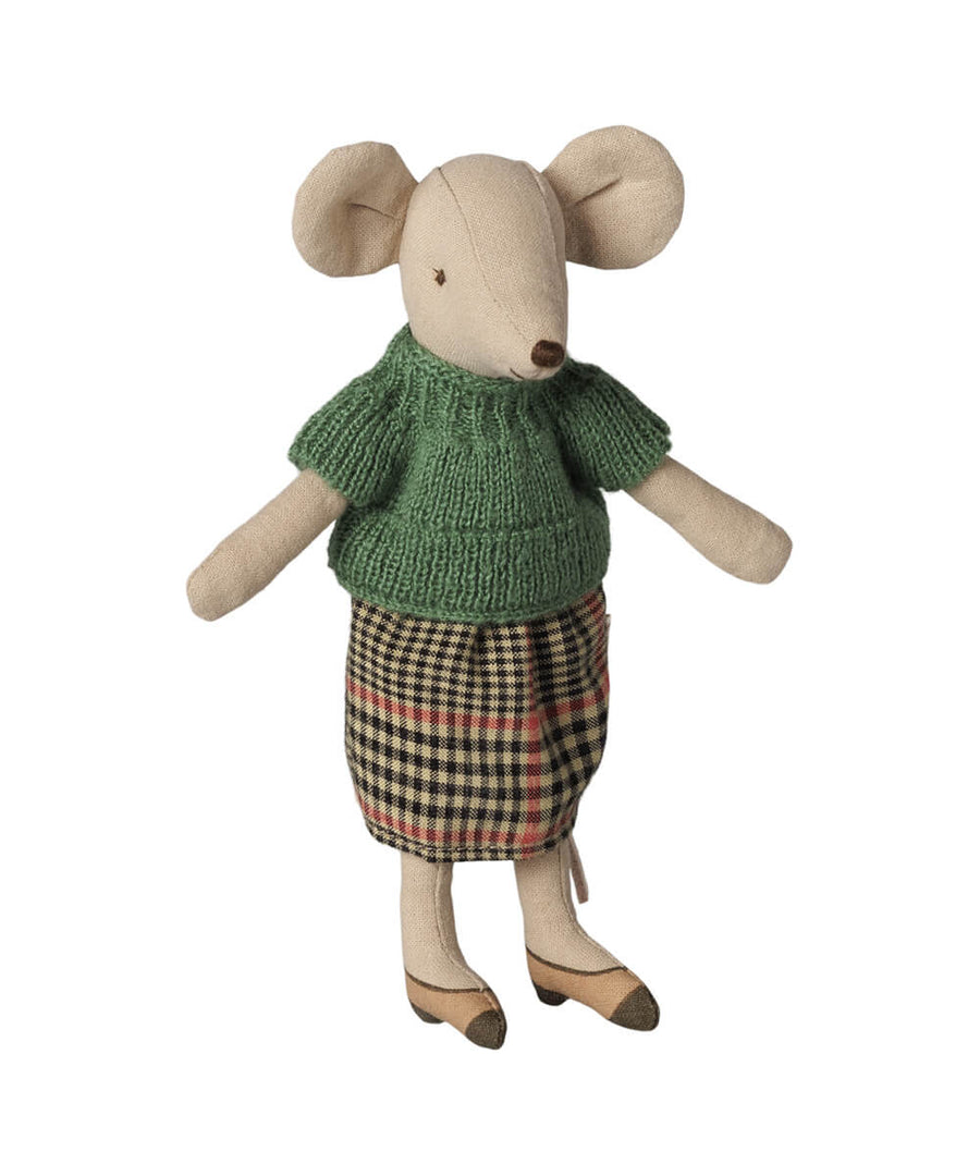 Grand-Mère Souris Maileg, vue principale sur fond blanc