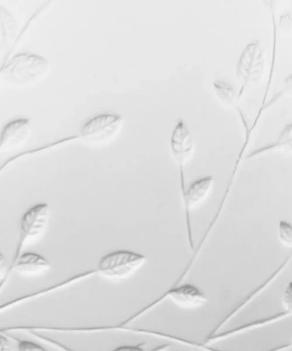 Photo zoomé du motif Feuillage du grand vase rond en céramique de la marque Räder