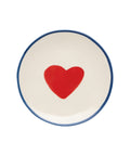 Assiette apéritive Big Love 15 cm de la marque Danica Jubilee, sur fond blanc