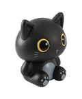 Grande tirelire Chat Noir de la sélection Merci Léonie, sur fond blanc
