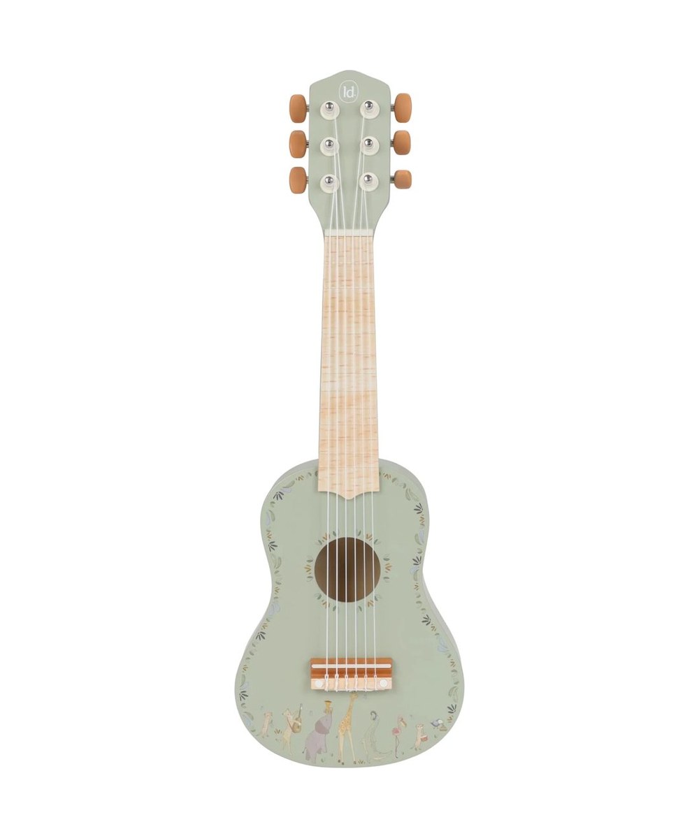 Guitare Verte en bois - Safari Friends de la marque Little Dutch