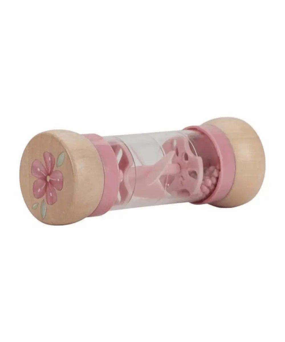 Hochet de Pluie Rose Fairy Garden de la marque pour enfant Little Dutch