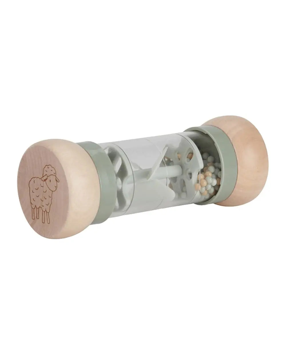 Hochet de pluie en bois de la marque Little Dutch collection Little Farm.
