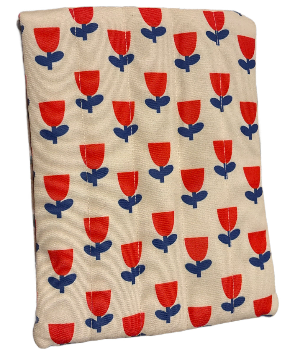 Housse d'ordinateur Léopard Mini Kyomo, vue de dos sur fond blanc