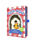 Jeu de cartes éducatif Jeu de pique-nique Auzou avec illustrations d'animaux.