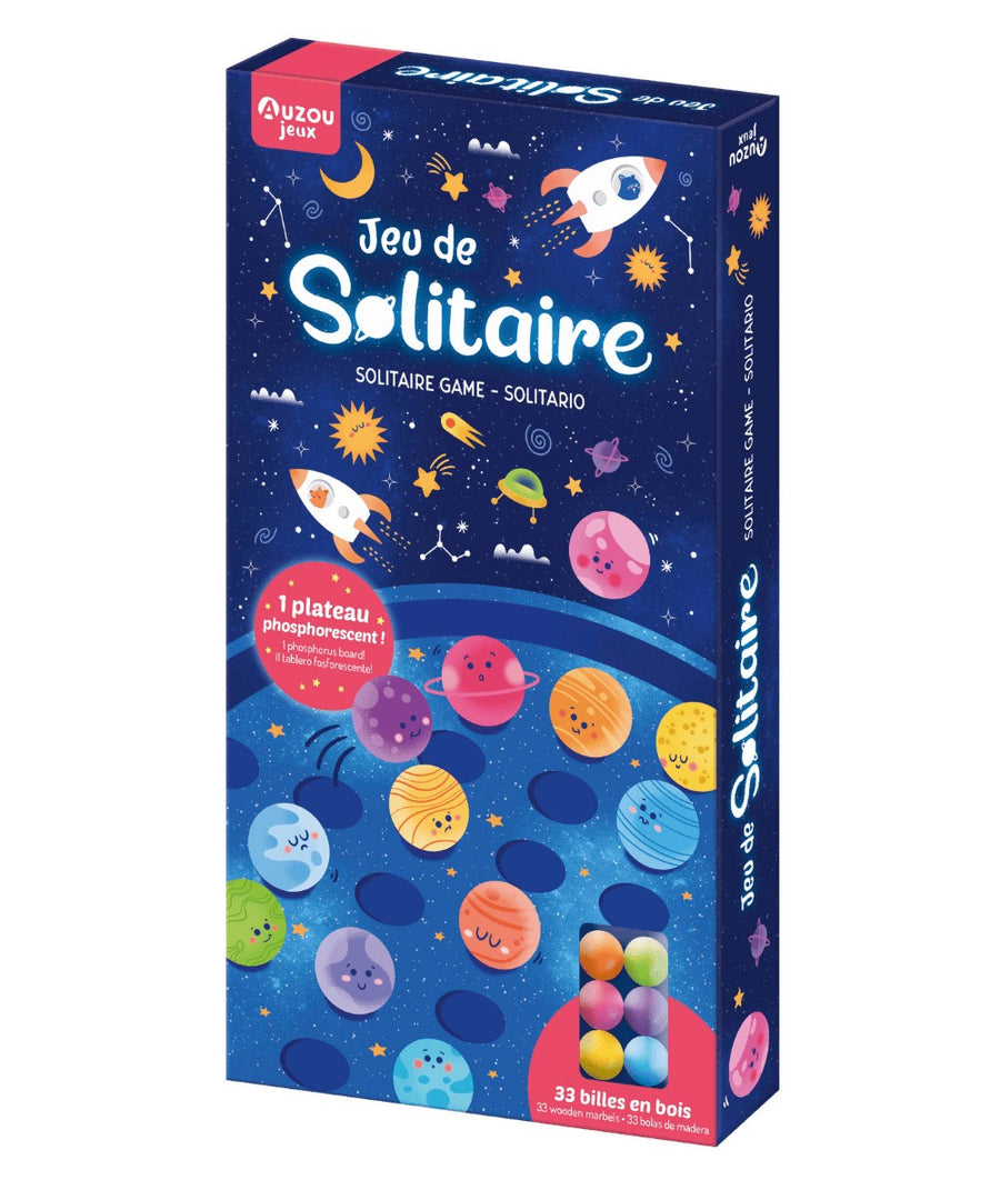Jeu de Solitaire en Bois Auzou