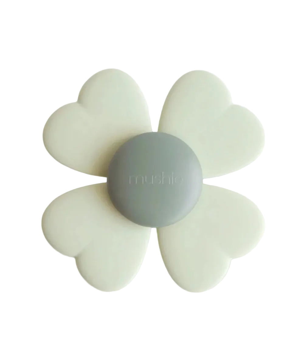Jouet d'éveil pour bébé spinner ventouse Lucky de la marque Mushie