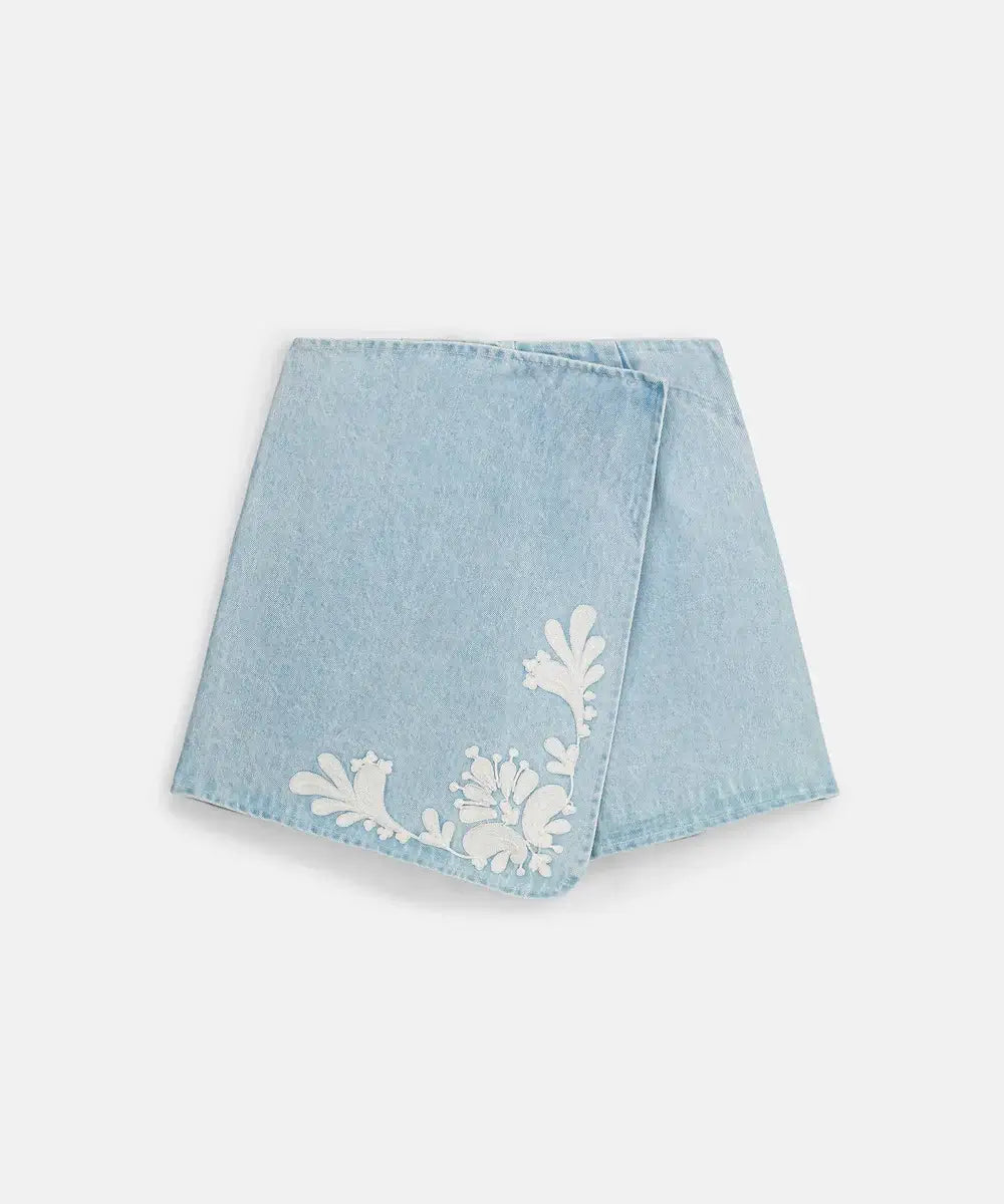 Jupe-short Myrta Bleach Louise Misha