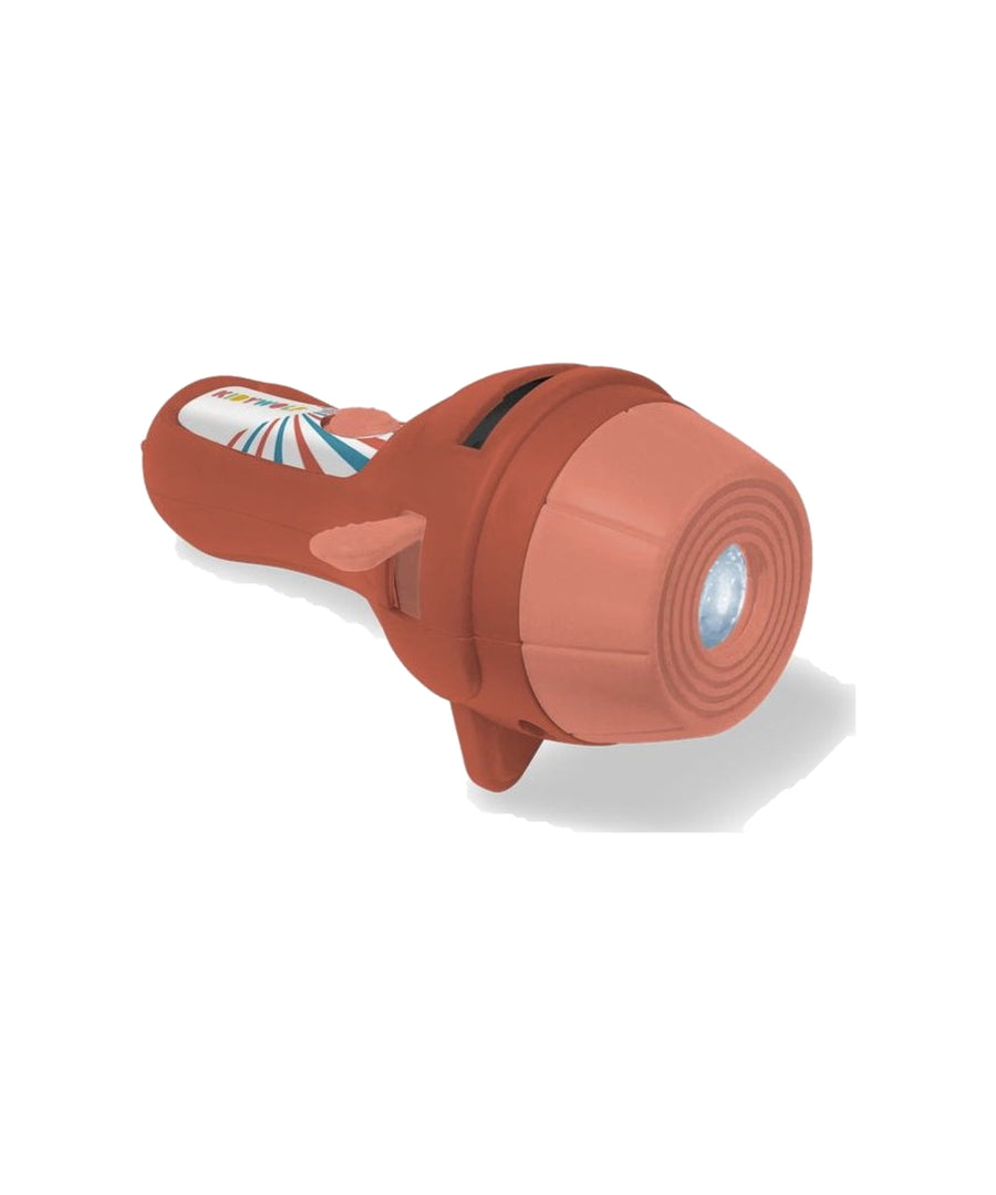 Lampe à histoires Kidyslide Cirque terracotta avec gâchette latérale