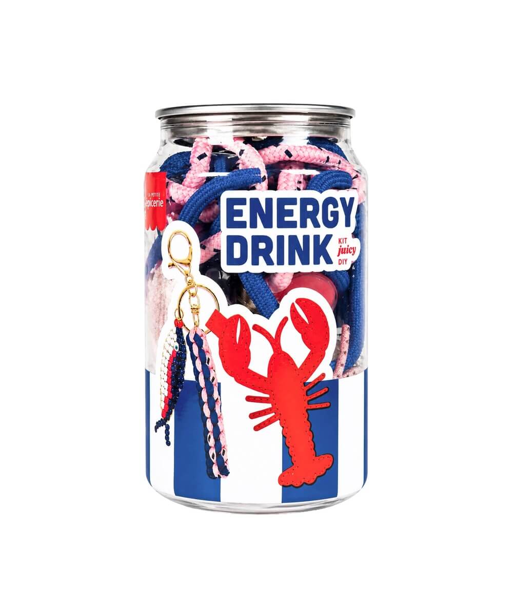Kit Canette Bag Charm Pshiiit Energy Drink de La Petite Epicerie
