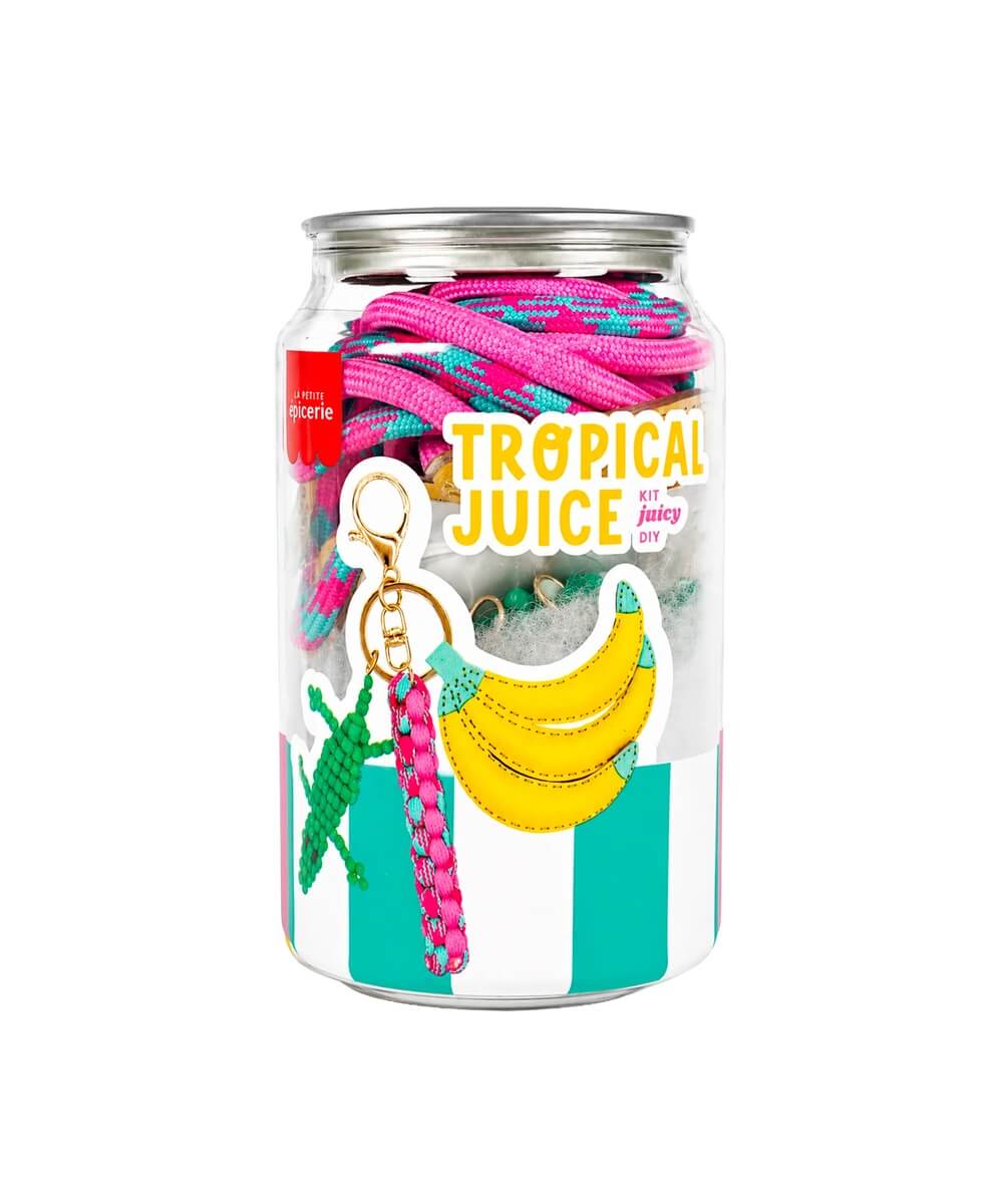 Kit Canette Bag Charm Pshiiit Tropical Juice de La Petite Epicerie
