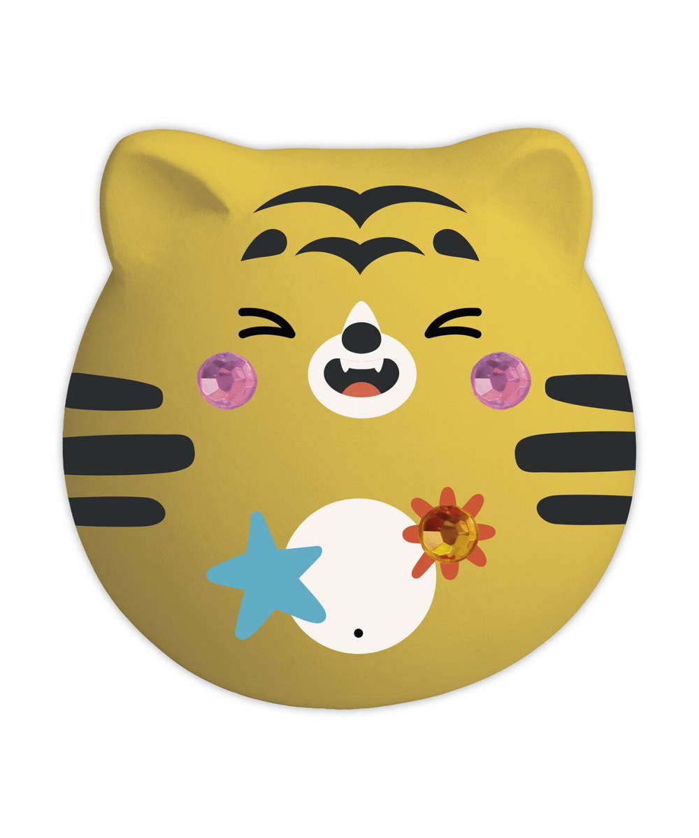 Kit créatif 4 animaux en plâtre à décorer de la marque Janod, sur fond blanc