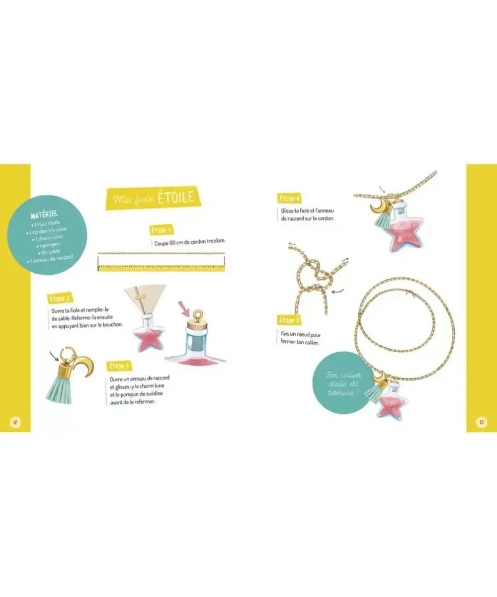 Kit créatif Mes Bijoux Fioles Magiques | Auzou