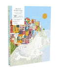 Kit Peinture au Numéro Cinque Terre, Petit Pinceau de la marque La Petite Epicerie sur fond blanc